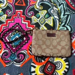 Coach Wristlet Wallet